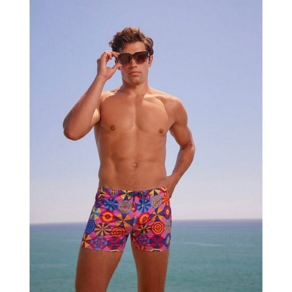 MR TURK by TRINA TURK Andros Sunglasses ~ Tortoise Brown Acetate Polarized NWT - Picture 4 of 16